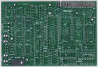 ZX81NU - ZX81 Clone ohne ULA - PCB