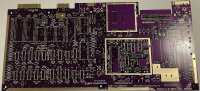 VERGOLDET - C64 Motherboard 1983 Replica 250407 - VIOLETT PCB