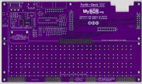 My4TH SET - FORTH SBC & Forth Deck - 2 PCB