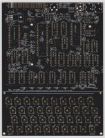 GOLD PLATET - Wilco 2009 ZX81 ZX80 rev1.1 2017 - black PCB
