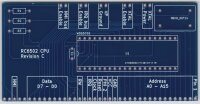 RC6502 - 6502 CPU Modul PCB