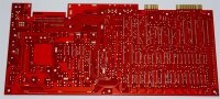 VERGOLDET - C64 Motherboard 1983 Replica 250407 - RED PCB